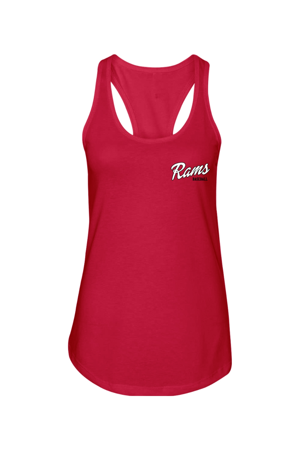 Rams Baseball Adult Women's Tank Top Signature Lacrosse