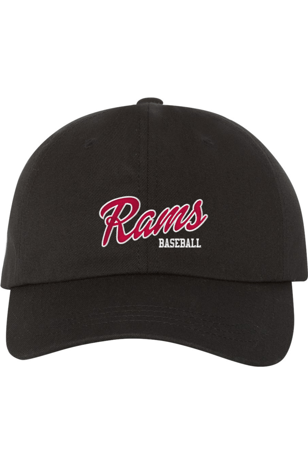 Rams Baseball Embroidered Dad Hat Signature Lacrosse