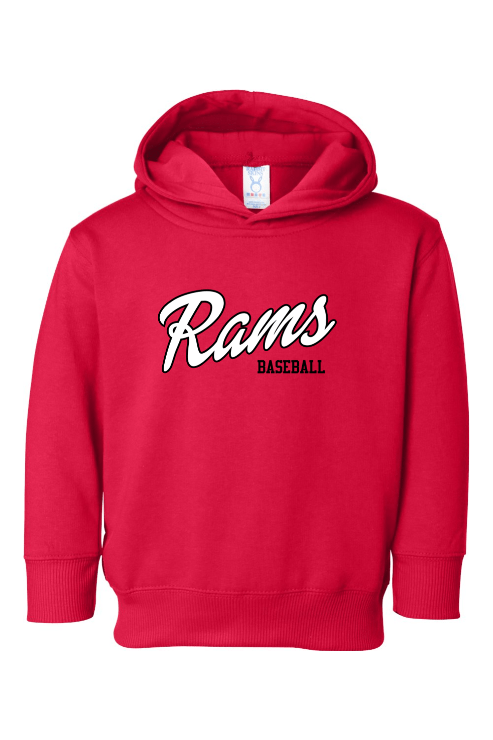 Rams Baseball Toddler Fleece Hoodie Signature Lacrosse