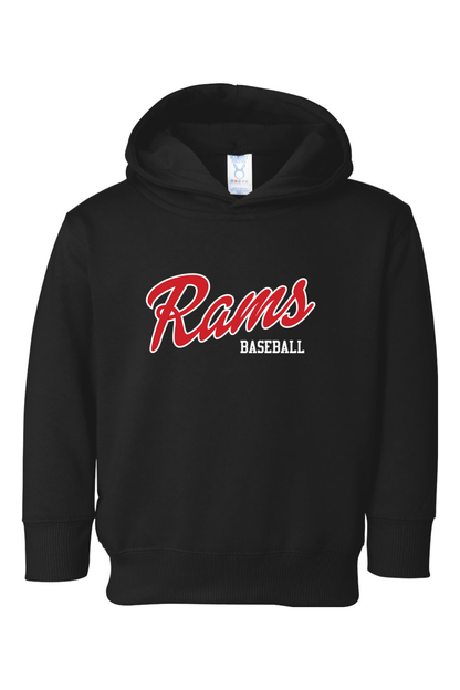 Rams Baseball Toddler Fleece Hoodie Signature Lacrosse