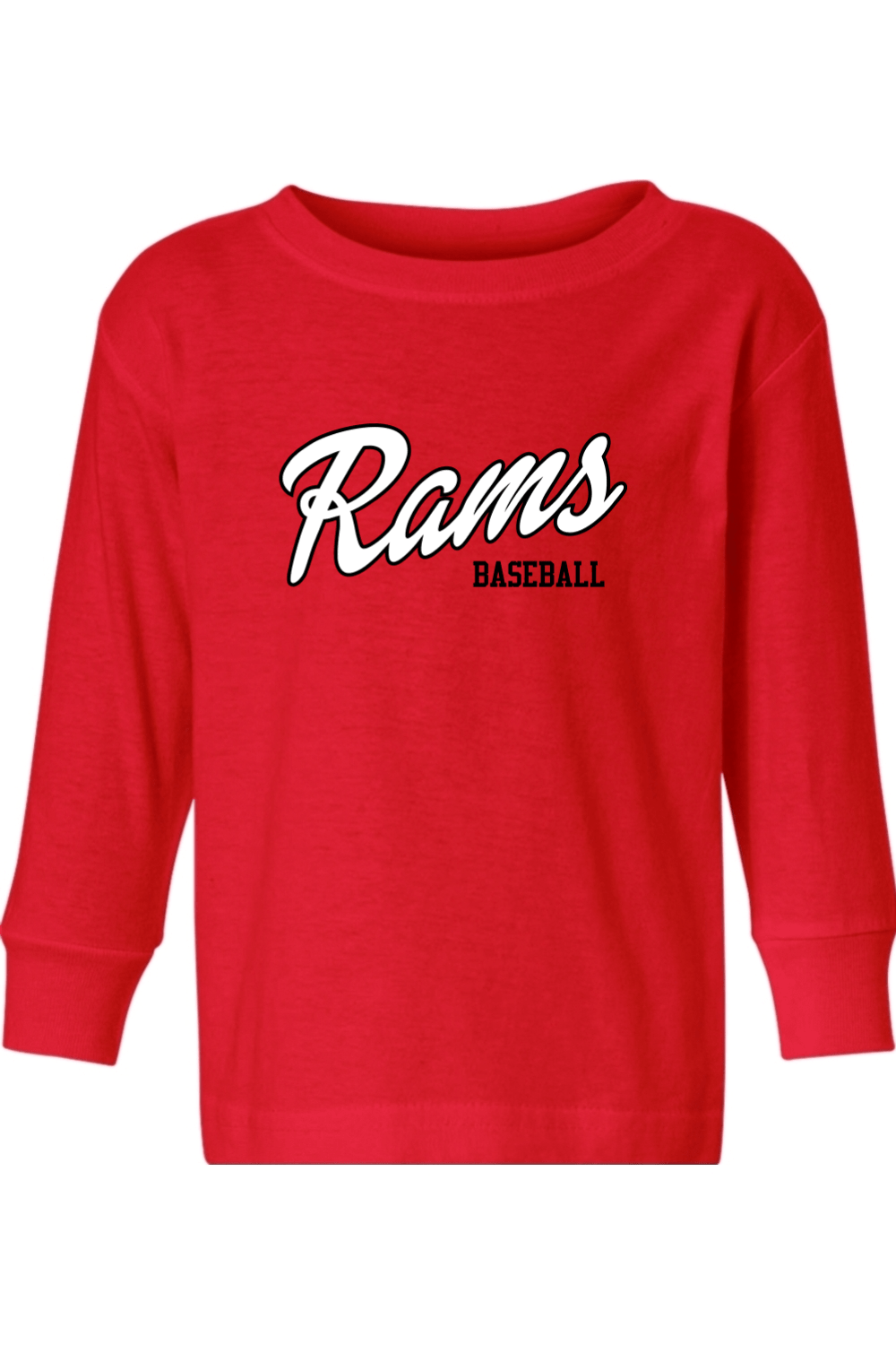 Rams Baseball Toddler Long Sleeve T-Shirt Signature Lacrosse