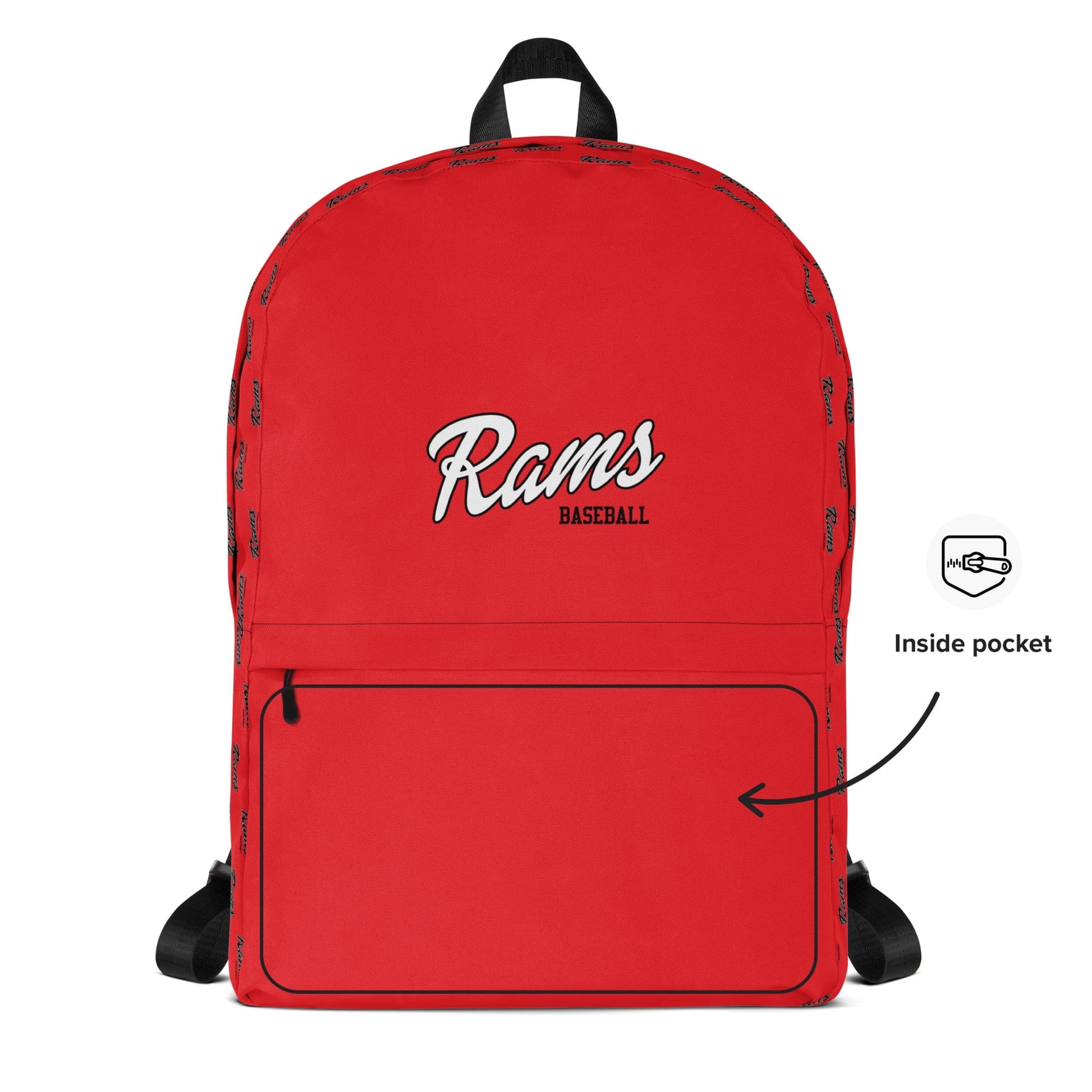 Rams Baseball Travel Backpack Signature Lacrosse