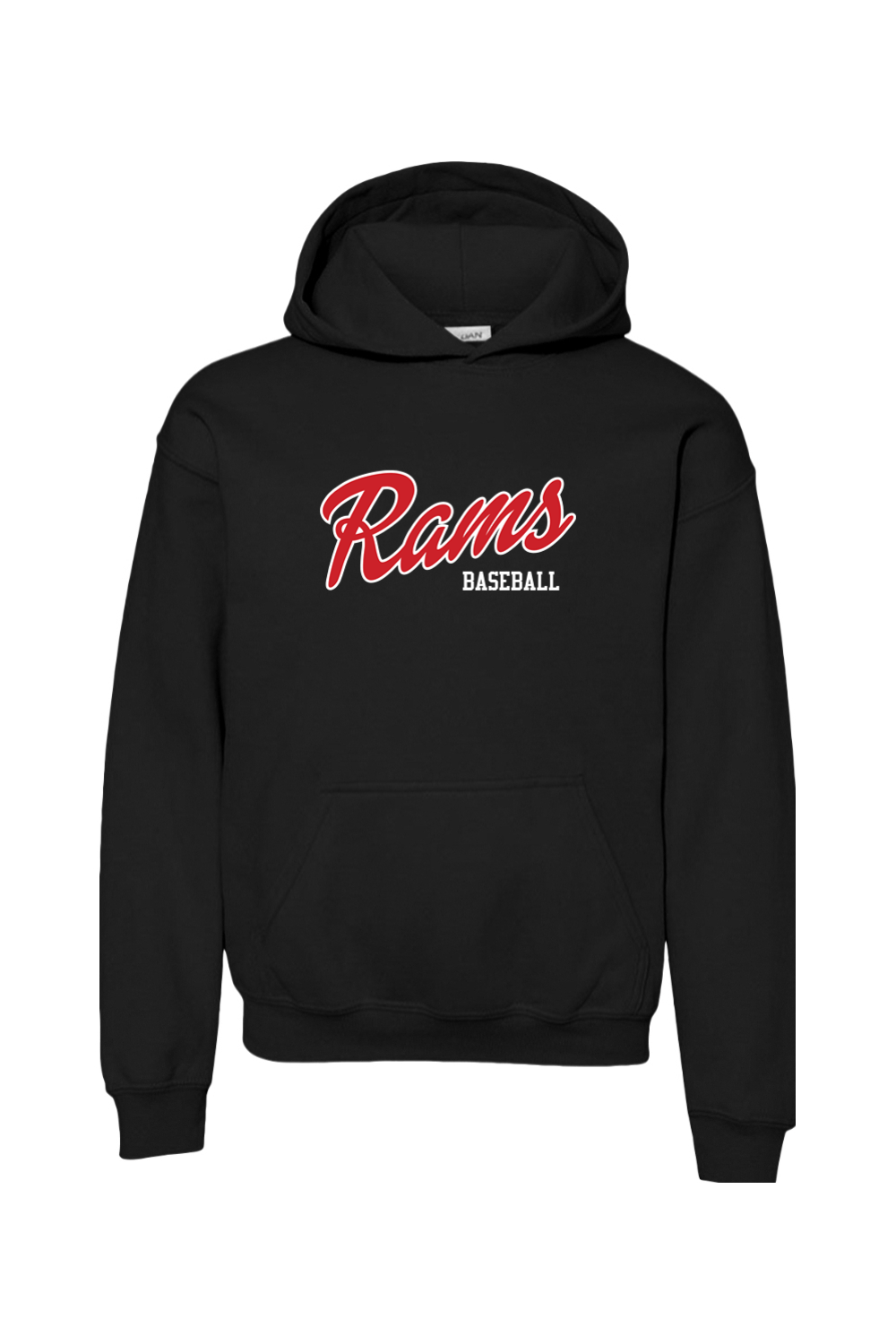 Rams Baseball Youth Hoodie Signature Lacrosse
