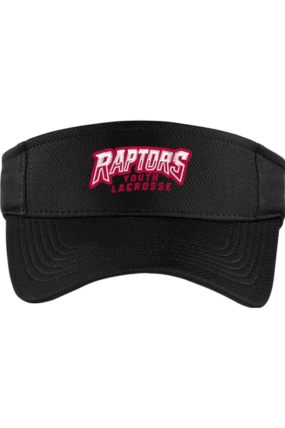 Raptors Lacrosse Embroidered Visor Signature Lacrosse