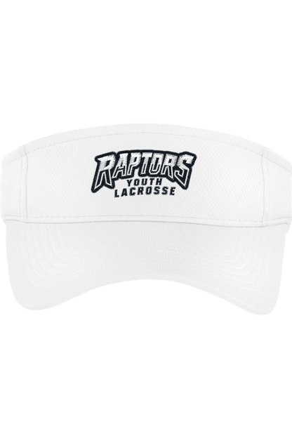 Raptors Lacrosse Embroidered Visor Signature Lacrosse