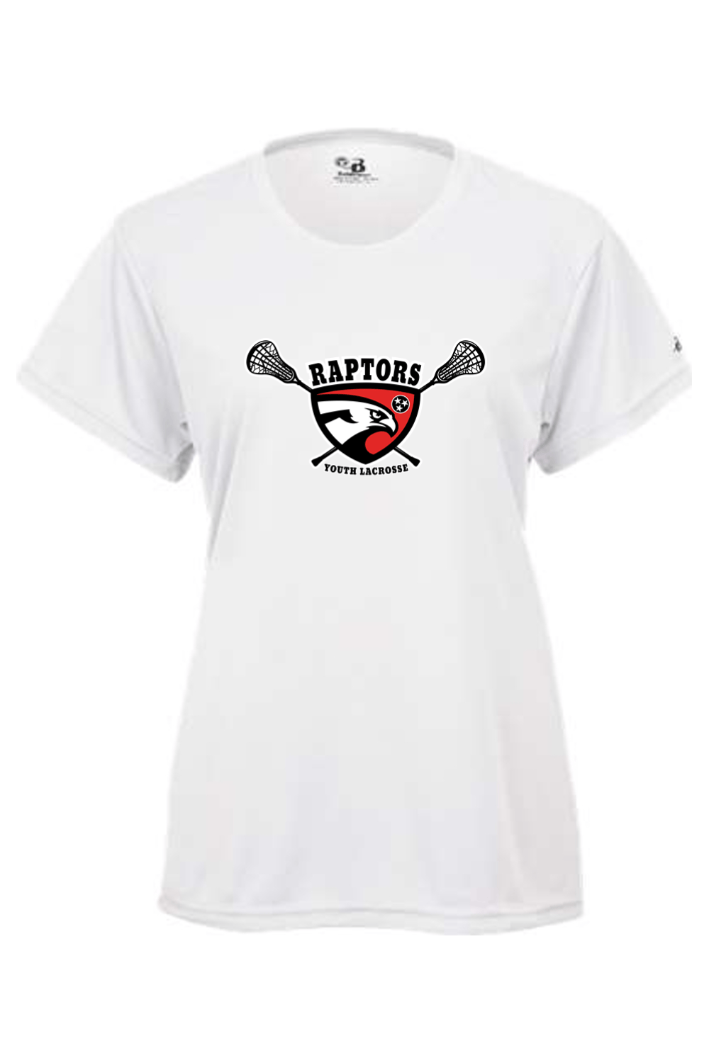 Raptors Lacrosse Youth Girl's Athletic T-Shirt Signature Lacrosse