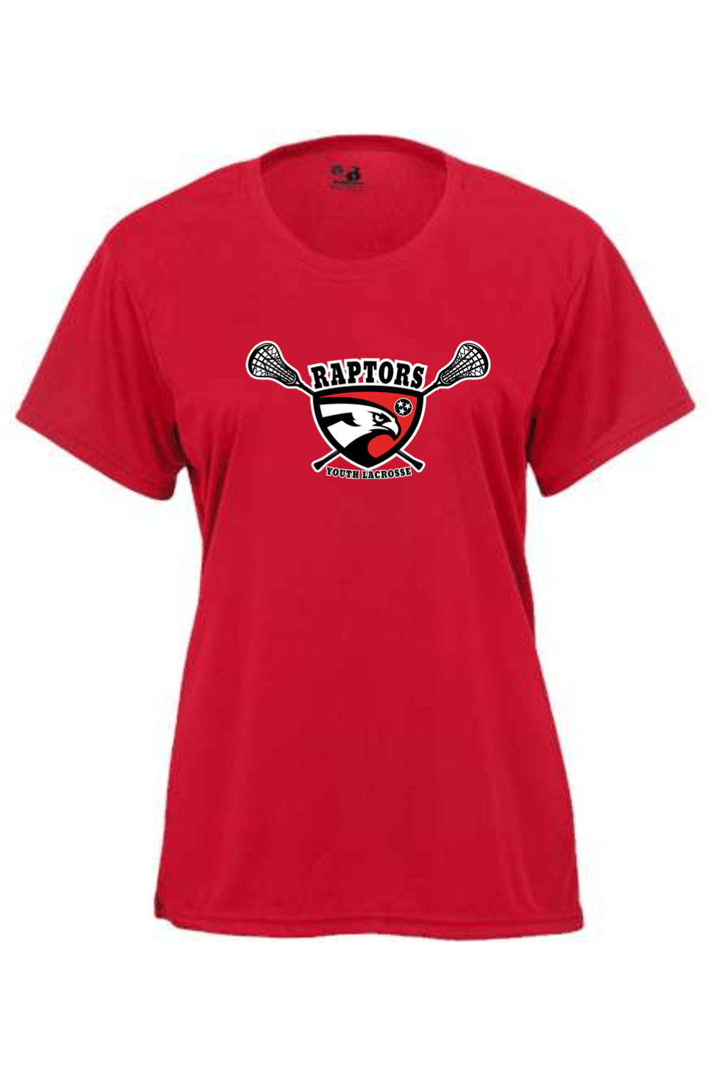 Raptors Lacrosse Youth Girl's Athletic T-Shirt Signature Lacrosse