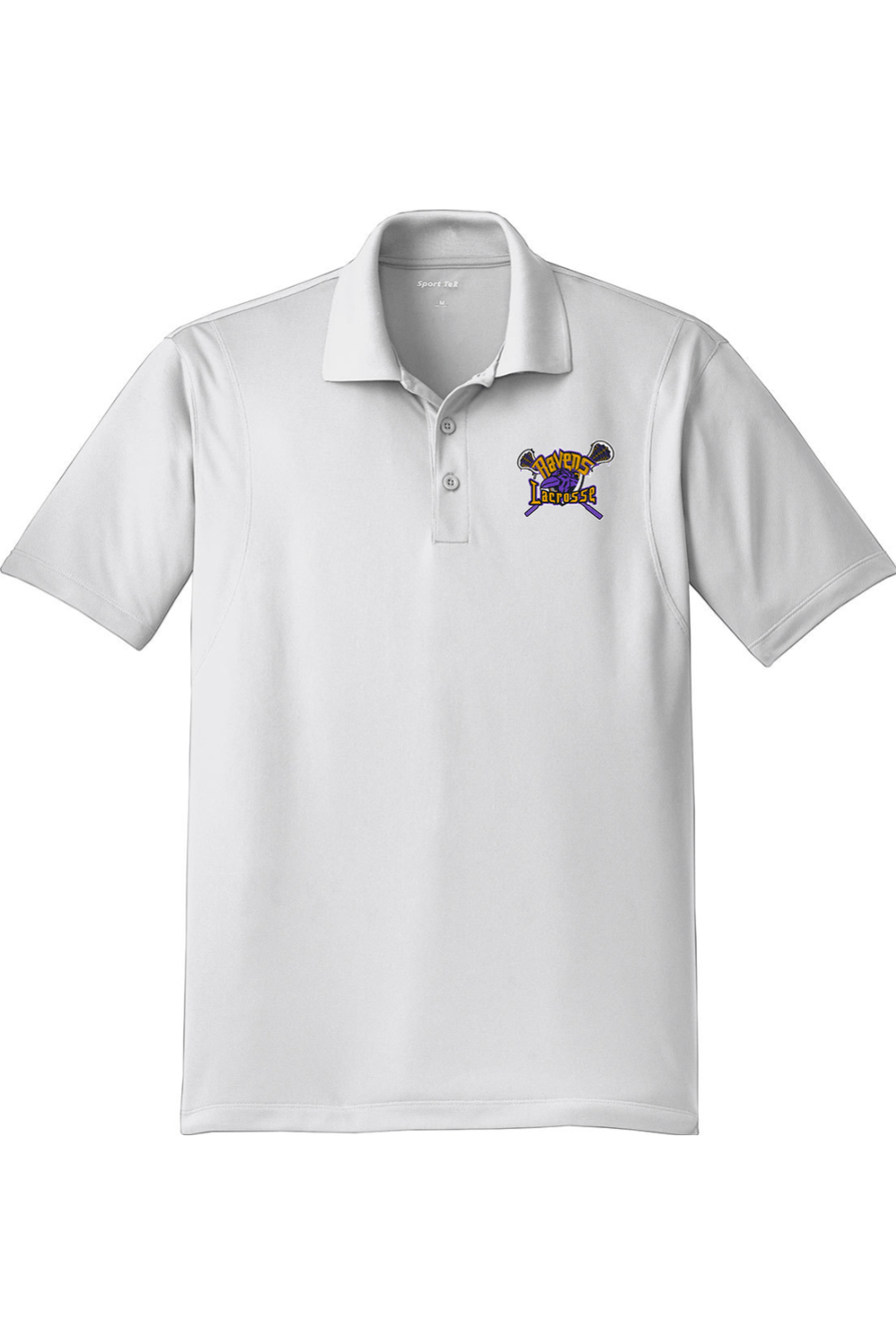 Ravens Lacrosse Adult Embroidered Athletic Polo Signature Lacrosse
