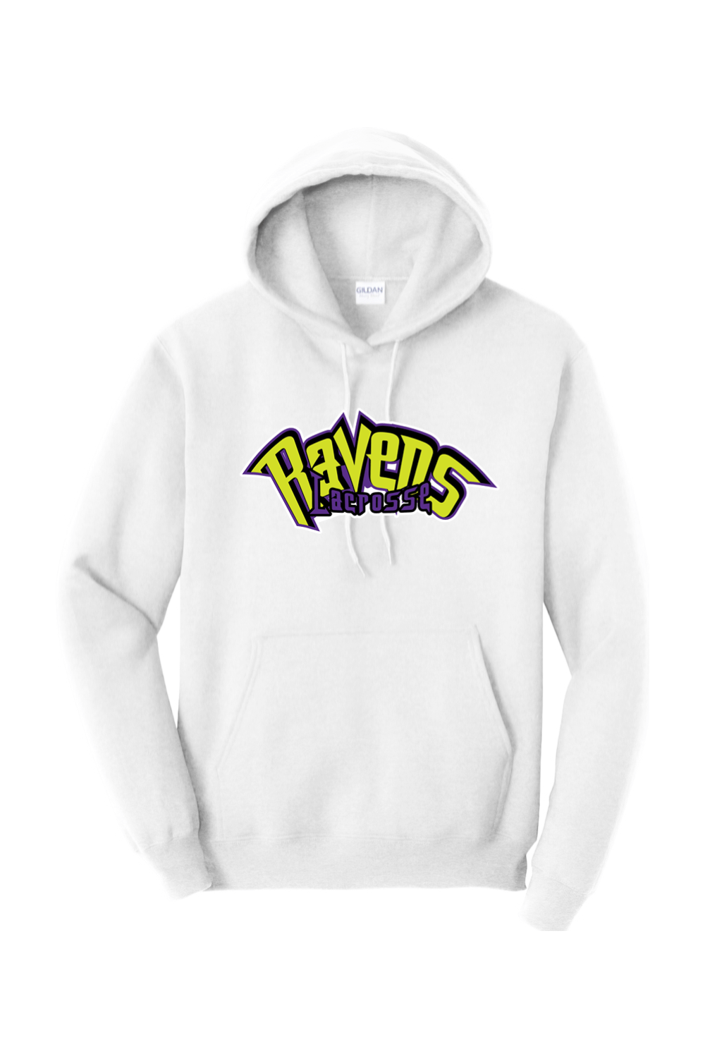 Ravens Lacrosse Adult Heavyweight Hoodie Signature Lacrosse