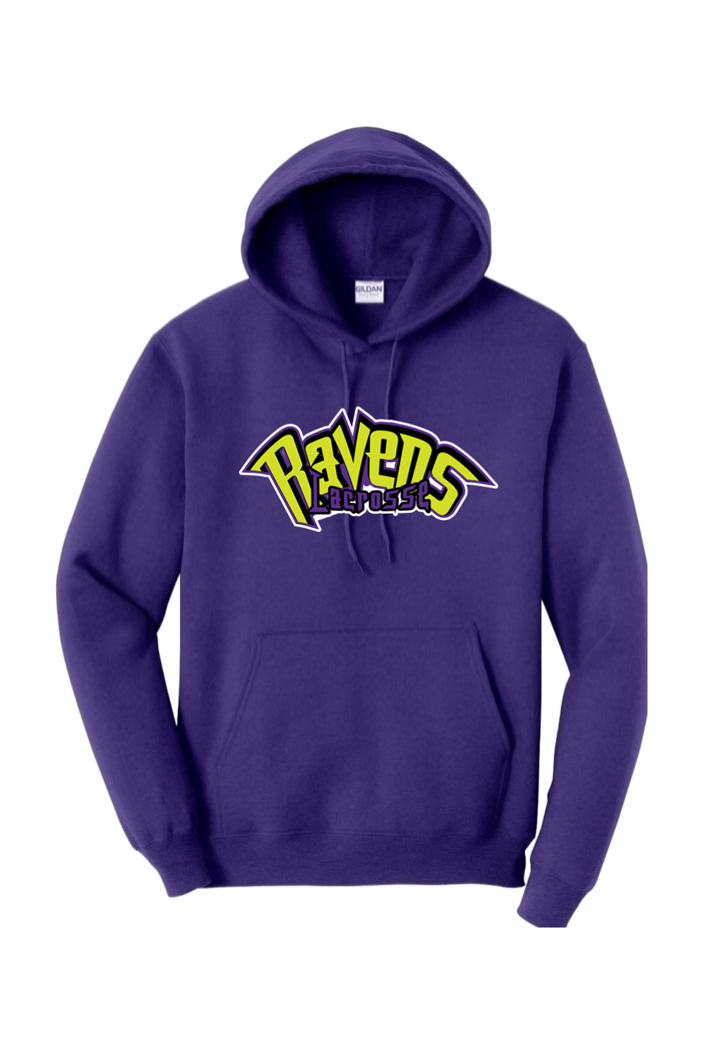 Ravens Lacrosse Adult Heavyweight Hoodie Signature Lacrosse