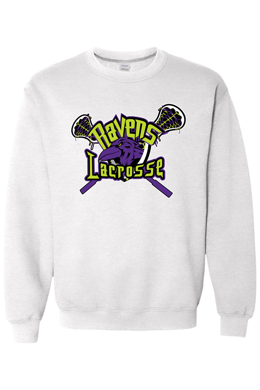 Ravens Lacrosse Adult Heavyweight Sweatshirt Signature Lacrosse