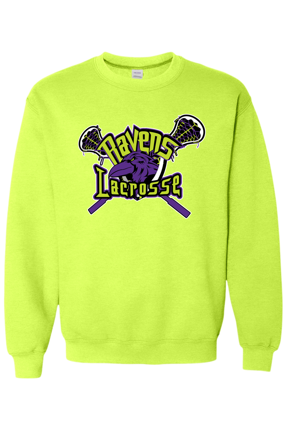 Ravens Lacrosse Adult Heavyweight Sweatshirt Signature Lacrosse