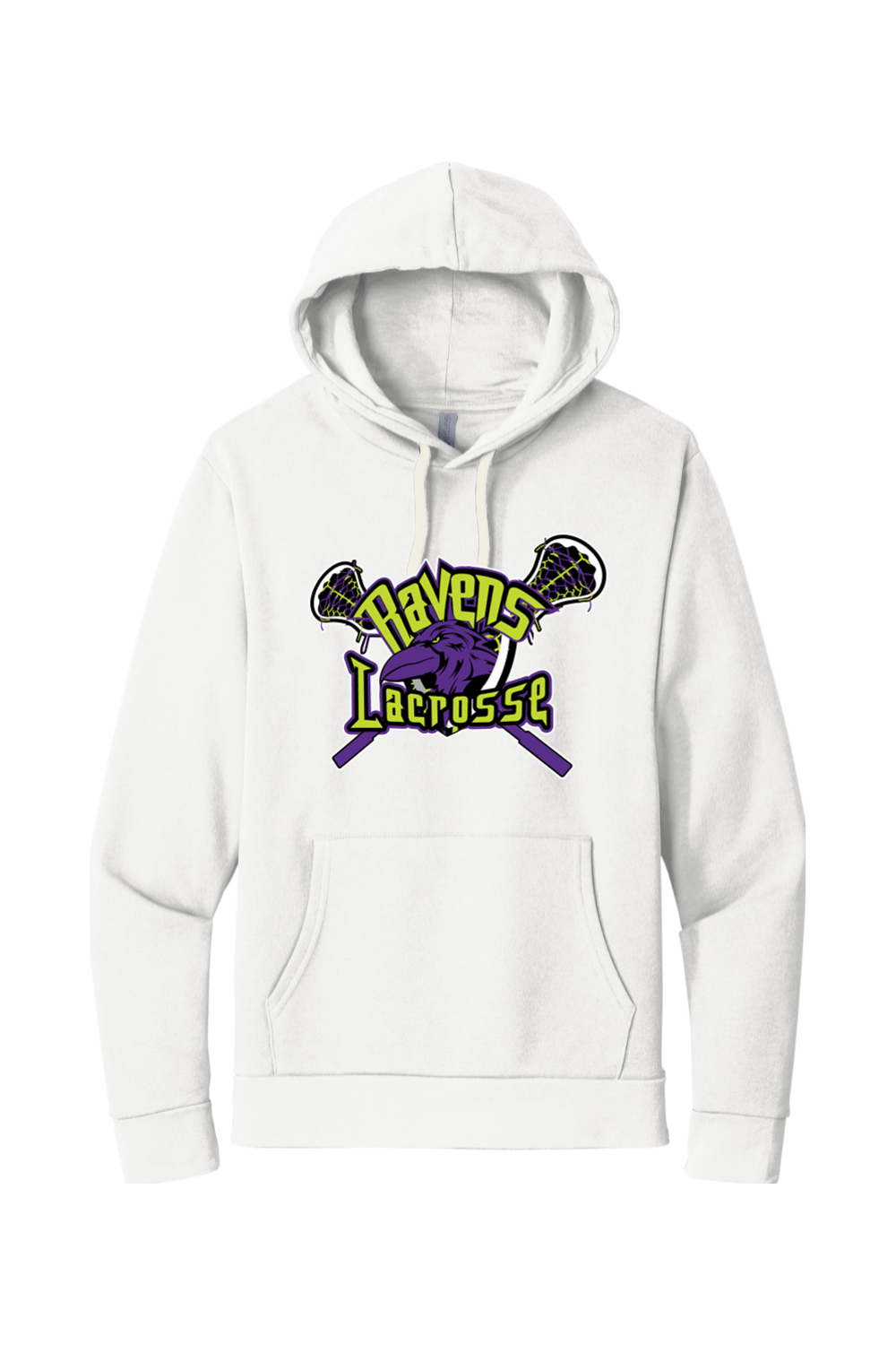 Ravens Lacrosse Adult Premium Lightweight Hoodie Signature Lacrosse