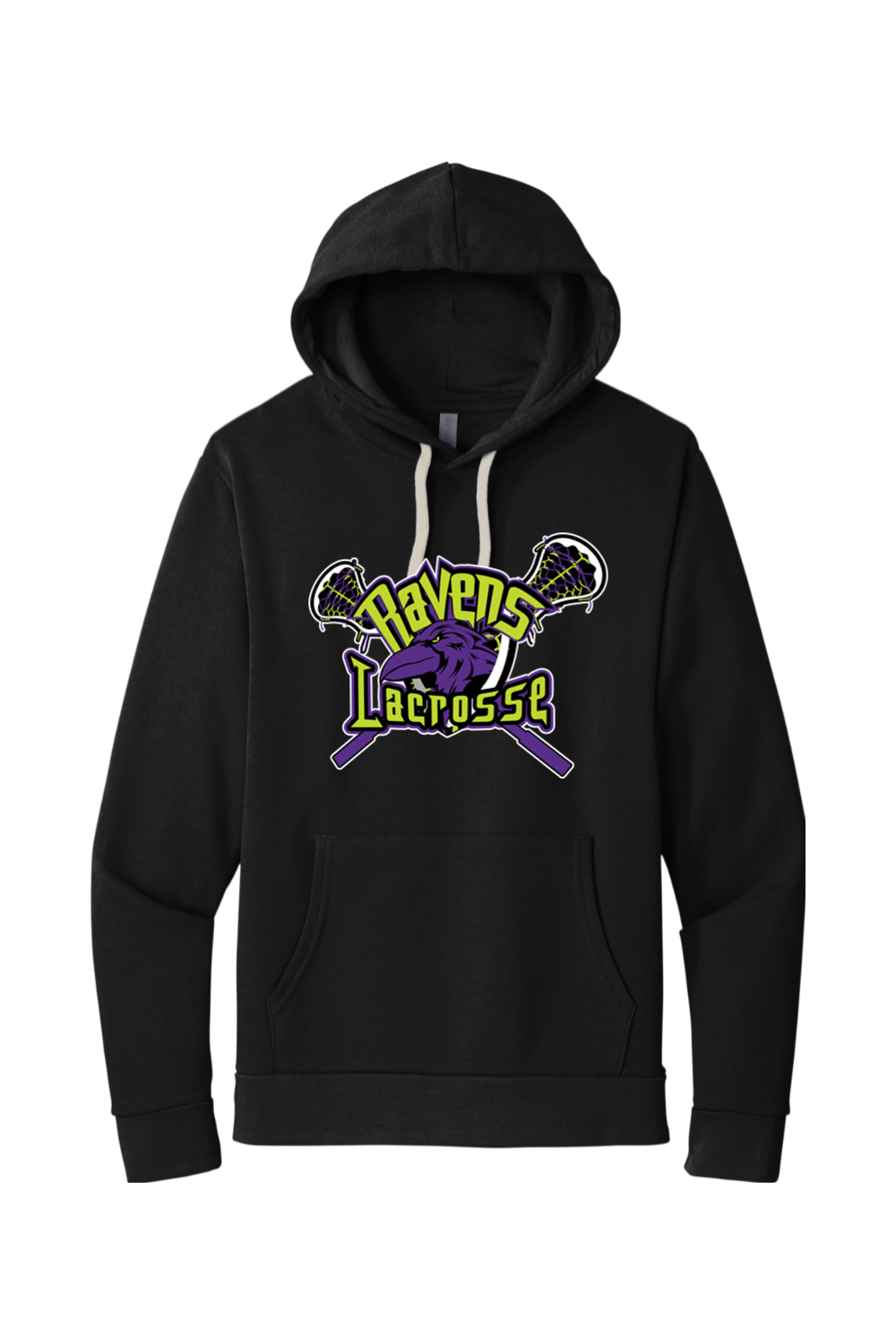 Ravens Lacrosse Adult Premium Lightweight Hoodie Signature Lacrosse