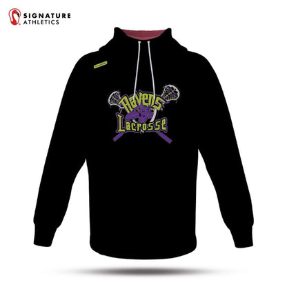 Ravens Lacrosse Club Women's Pro Dye Sub Scuba Hoodie Signature Lacrosse