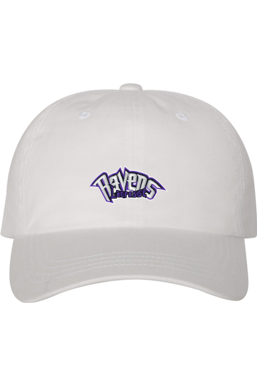 Ravens Lacrosse Embroidered Dad Hat Signature Lacrosse