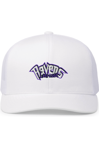 Ravens Lacrosse Embroidered Trucker Hat Signature Lacrosse