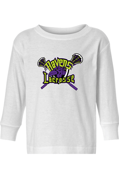 Ravens Lacrosse Toddler Long Sleeve T-Shirt Signature Lacrosse