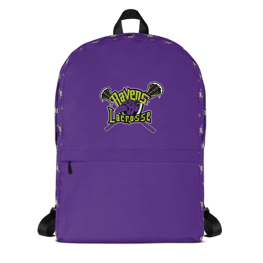 Ravens Lacrosse Travel Backpack Signature Lacrosse