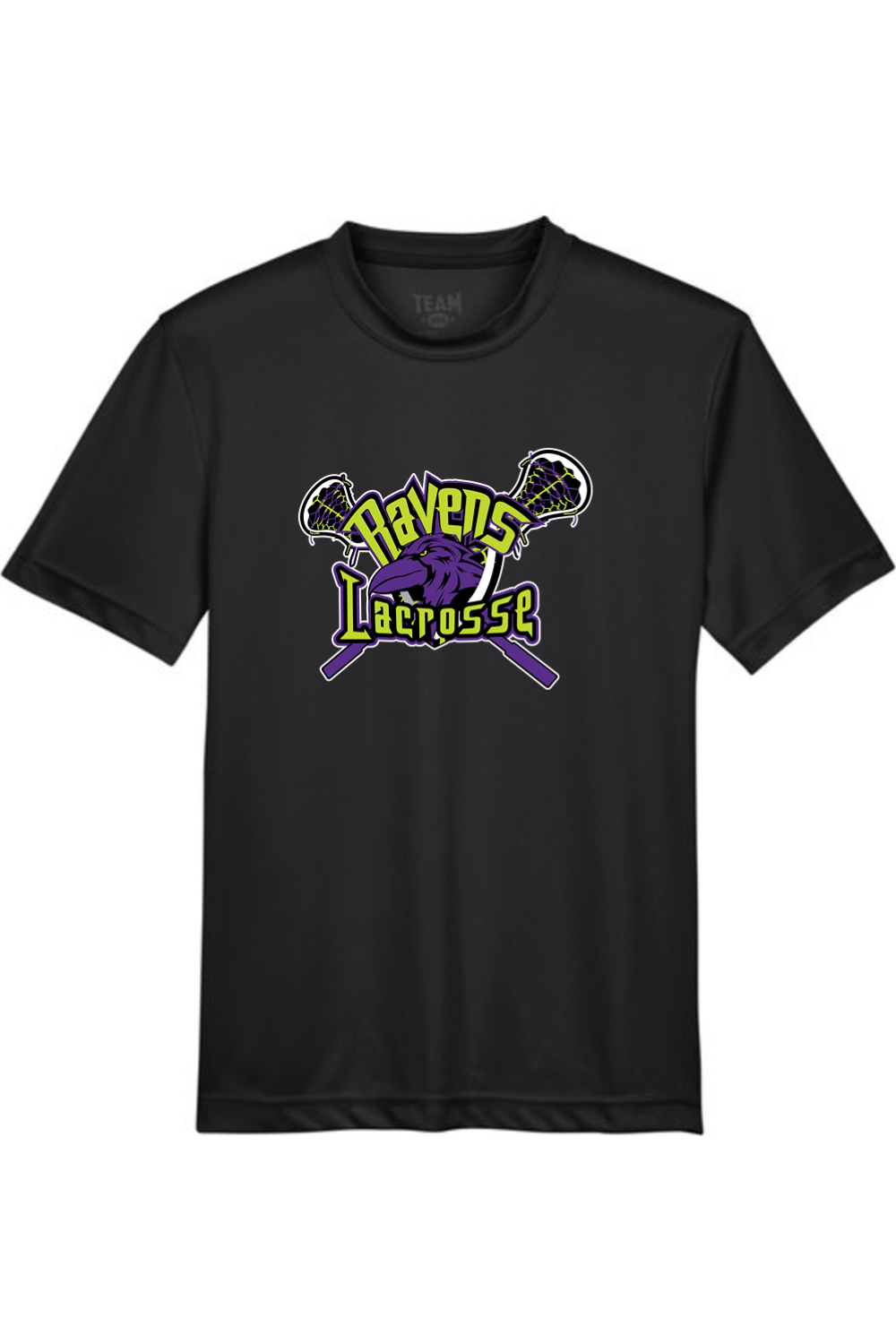 Ravens Lacrosse Youth Athletic T-Shirt Signature Lacrosse