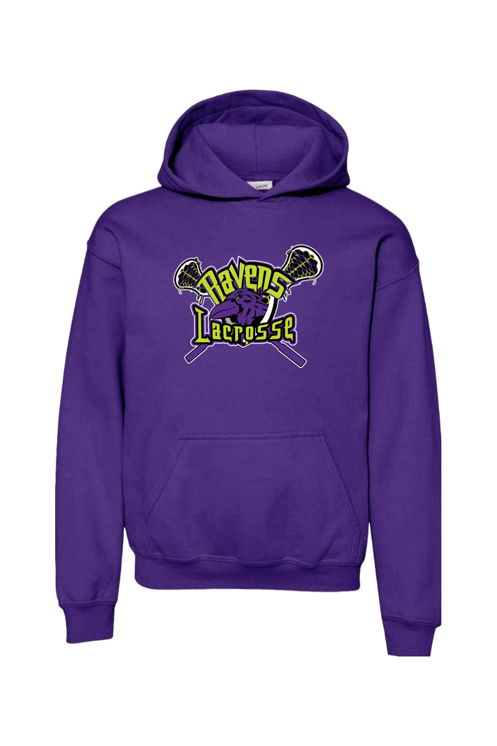 Ravens Lacrosse Youth Hoodie Signature Lacrosse