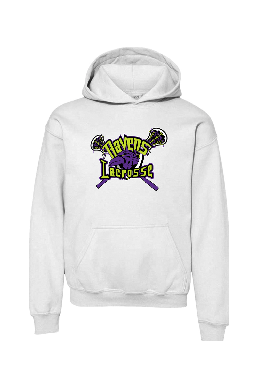 Ravens Lacrosse Youth Hoodie Signature Lacrosse