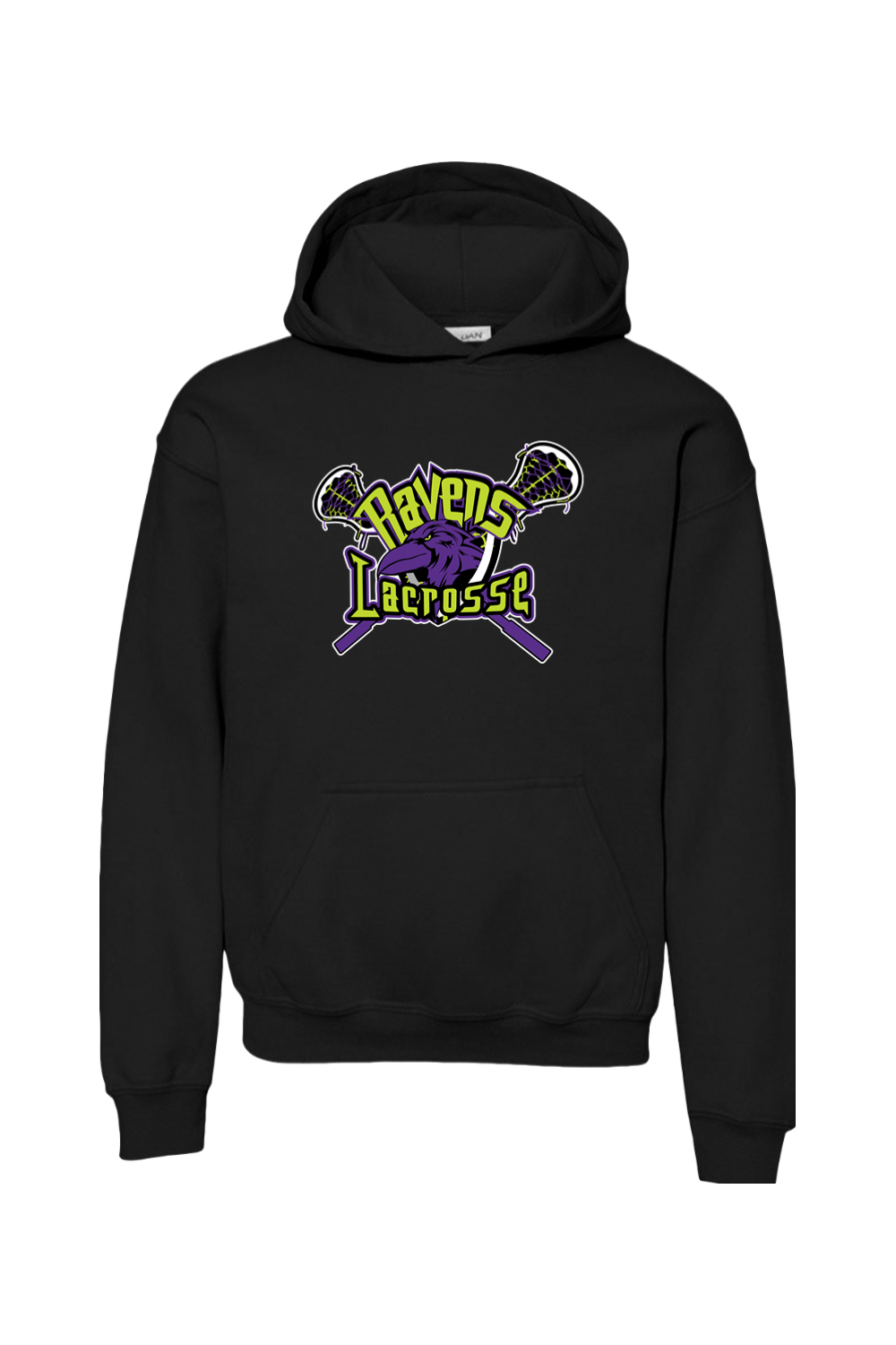 Ravens Lacrosse Youth Hoodie Signature Lacrosse