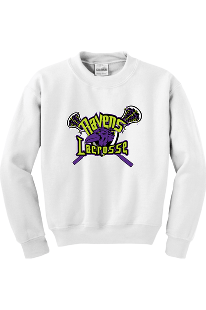 Ravens Lacrosse Youth Sweatshirt Signature Lacrosse