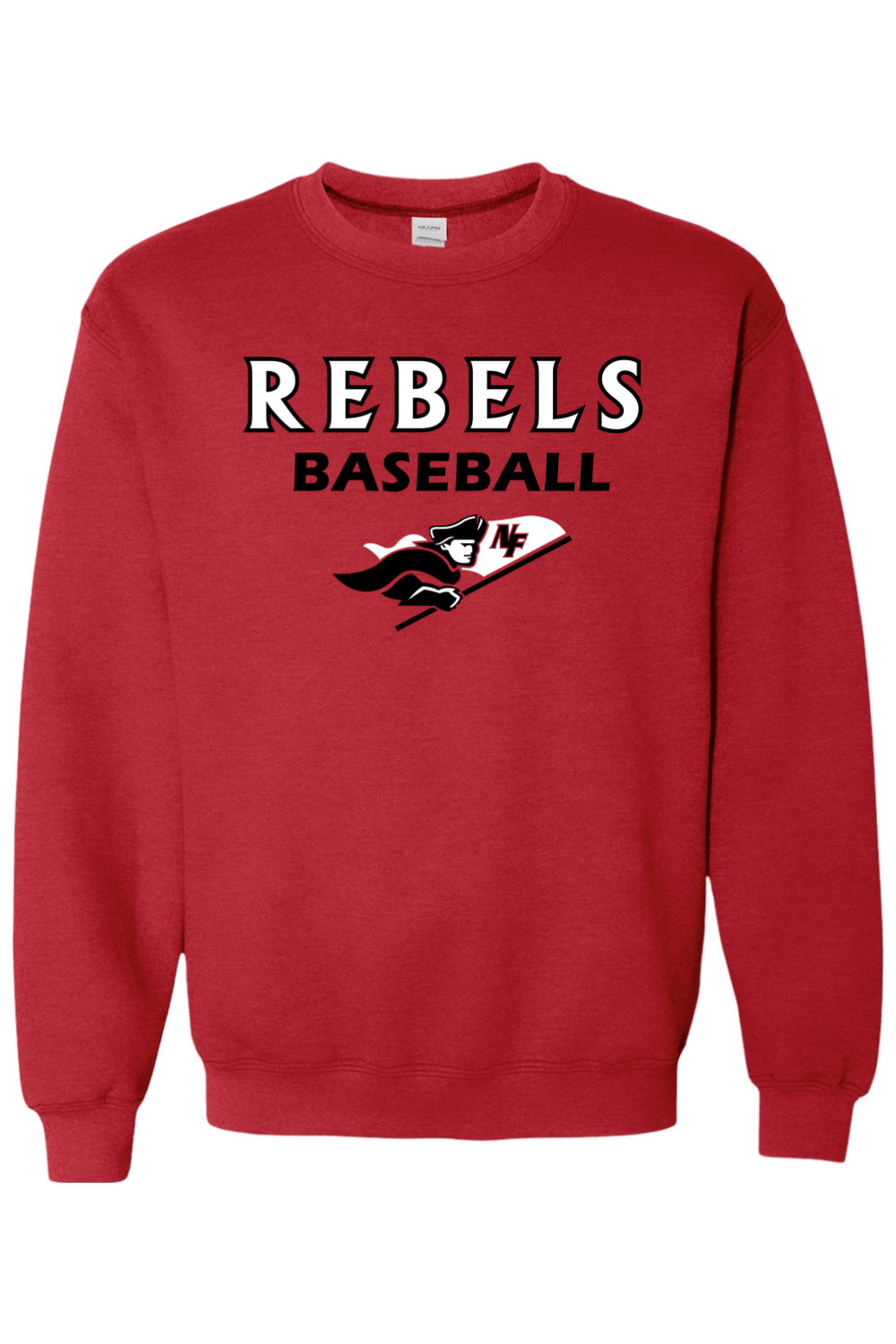 Rebels Baseball Adult Heavyweight Sweatshirt Signature Lacrosse