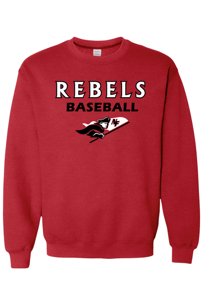 Rebels Baseball Adult Heavyweight Sweatshirt Signature Lacrosse