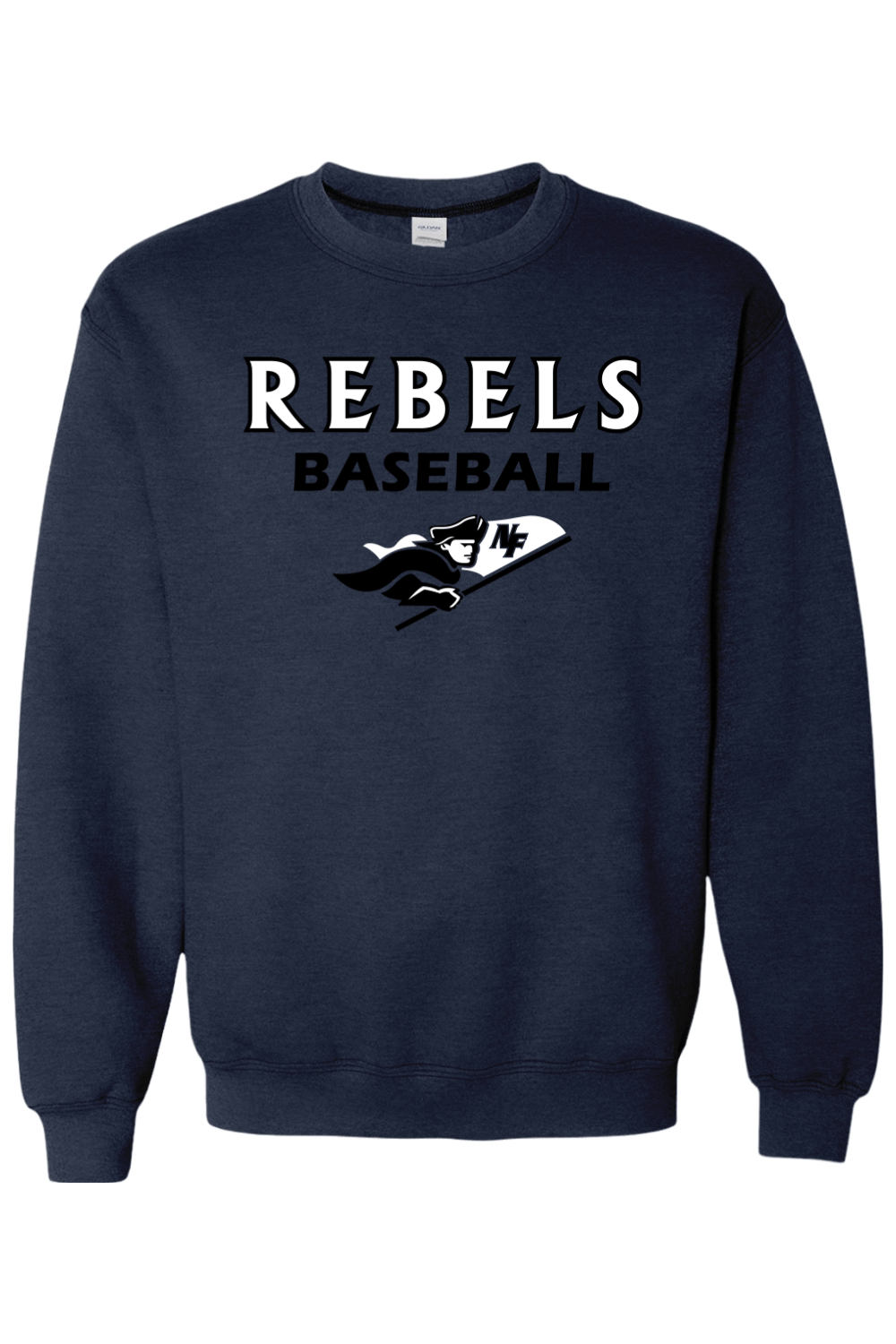 Rebels Baseball Adult Heavyweight Sweatshirt Signature Lacrosse