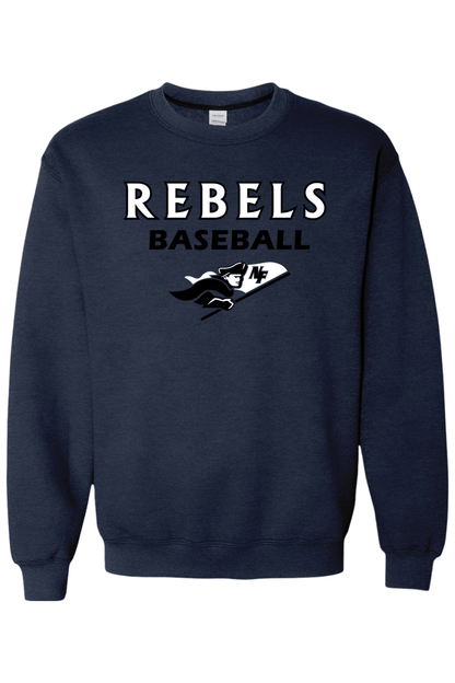 Rebels Baseball Adult Heavyweight Sweatshirt Signature Lacrosse