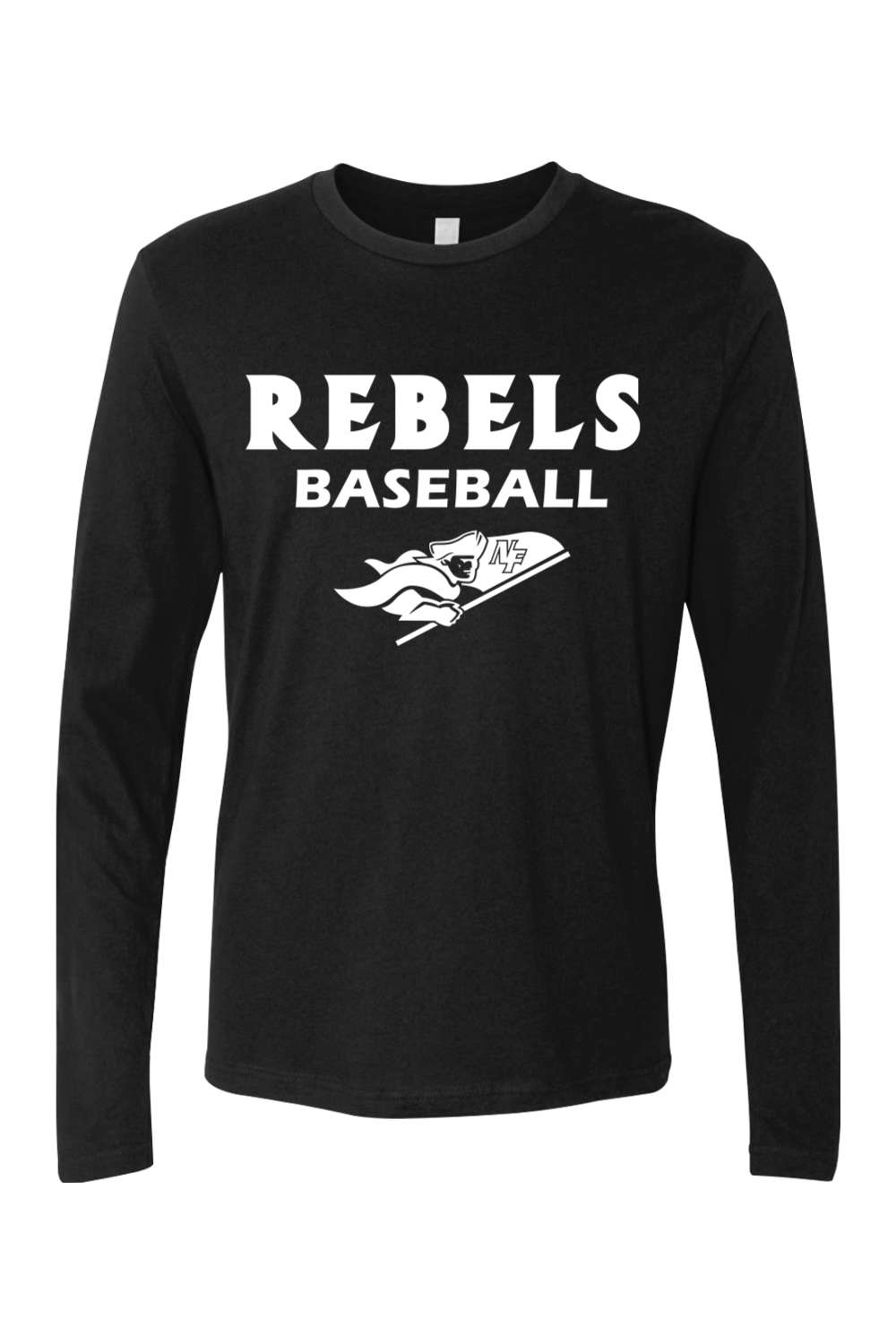 Rebels Baseball Adult Long Sleeve T-Shirt Signature Lacrosse