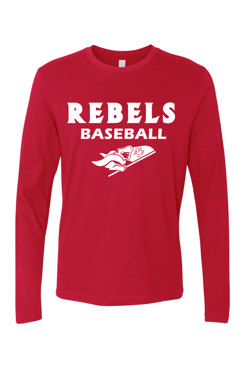 Rebels Baseball Adult Long Sleeve T-Shirt Signature Lacrosse