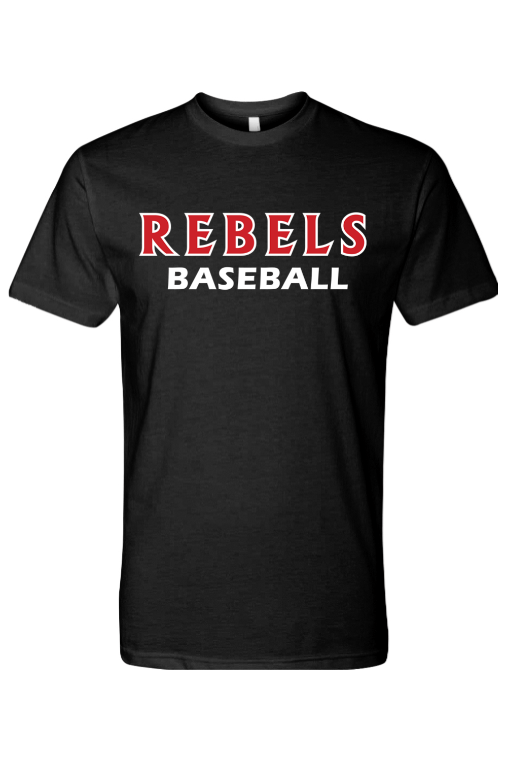 Rebels Baseball Adult Men's T-Shirt Signature Lacrosse