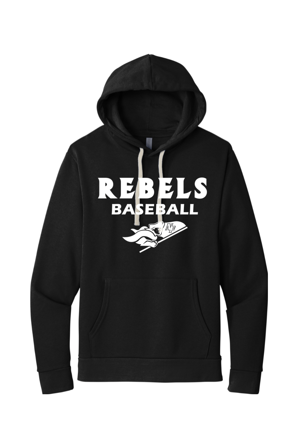Rebels Baseball Adult Premium Lightweight Hoodie Signature Lacrosse