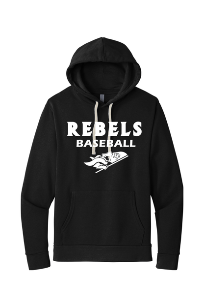 Rebels Baseball Adult Premium Lightweight Hoodie Signature Lacrosse