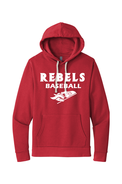 Rebels Baseball Adult Premium Lightweight Hoodie Signature Lacrosse