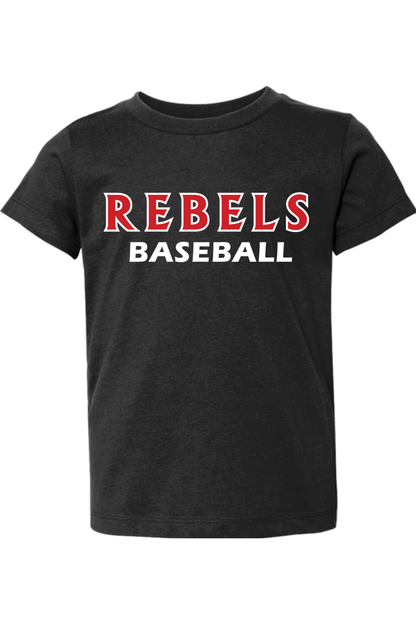 Rebels Baseball Toddler T-Shirt Signature Lacrosse