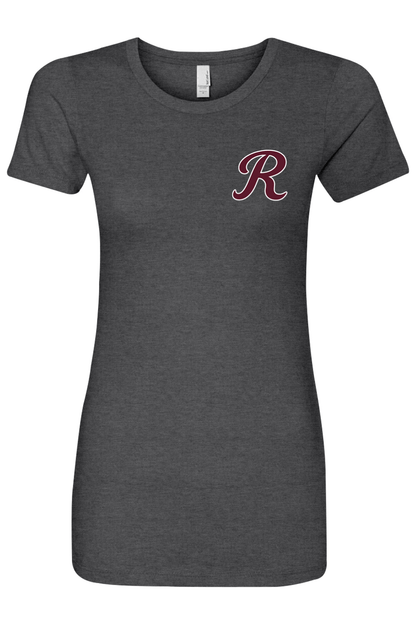 Rebels Travel Baseball Adult Women's T-Shirt Signature Lacrosse