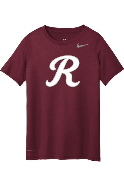 Rebels Travel Baseball Nike Youth Team Legend Tee Signature Lacrosse