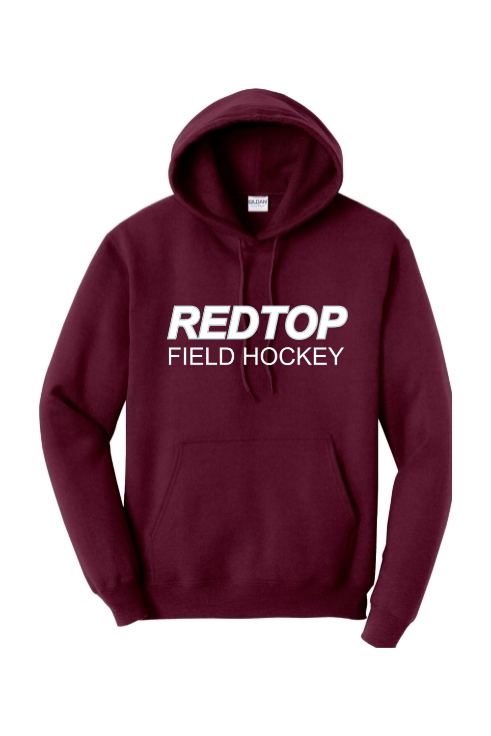 Red Top FH Adult Heavyweight Hoodie Signature Lacrosse