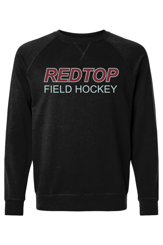 Red Top FH Adult Heavyweight Raglan Long Sleeve Signature Lacrosse