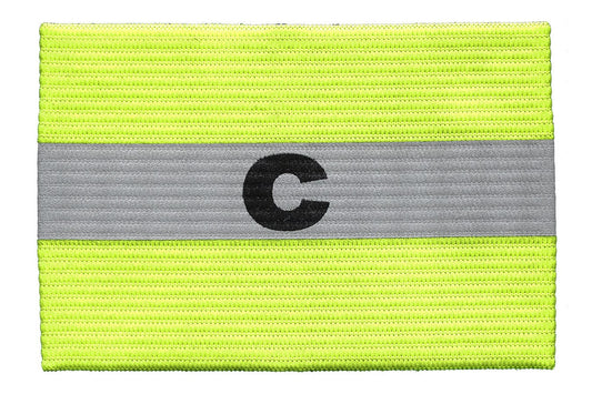 Reflective Captain Arm Band (Youth, Adult) (Hi-Vis Yellow) Signature Lacrosse