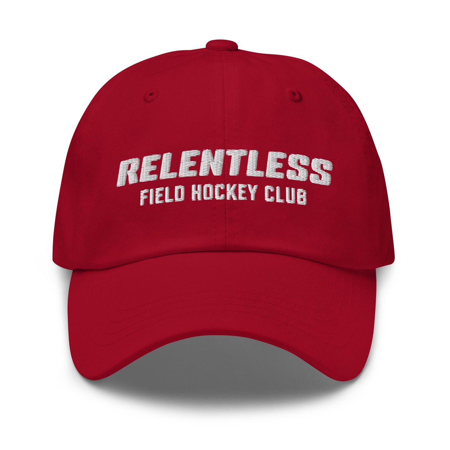 Relentless Field HC Embroidered Dad Hat Signature Lacrosse