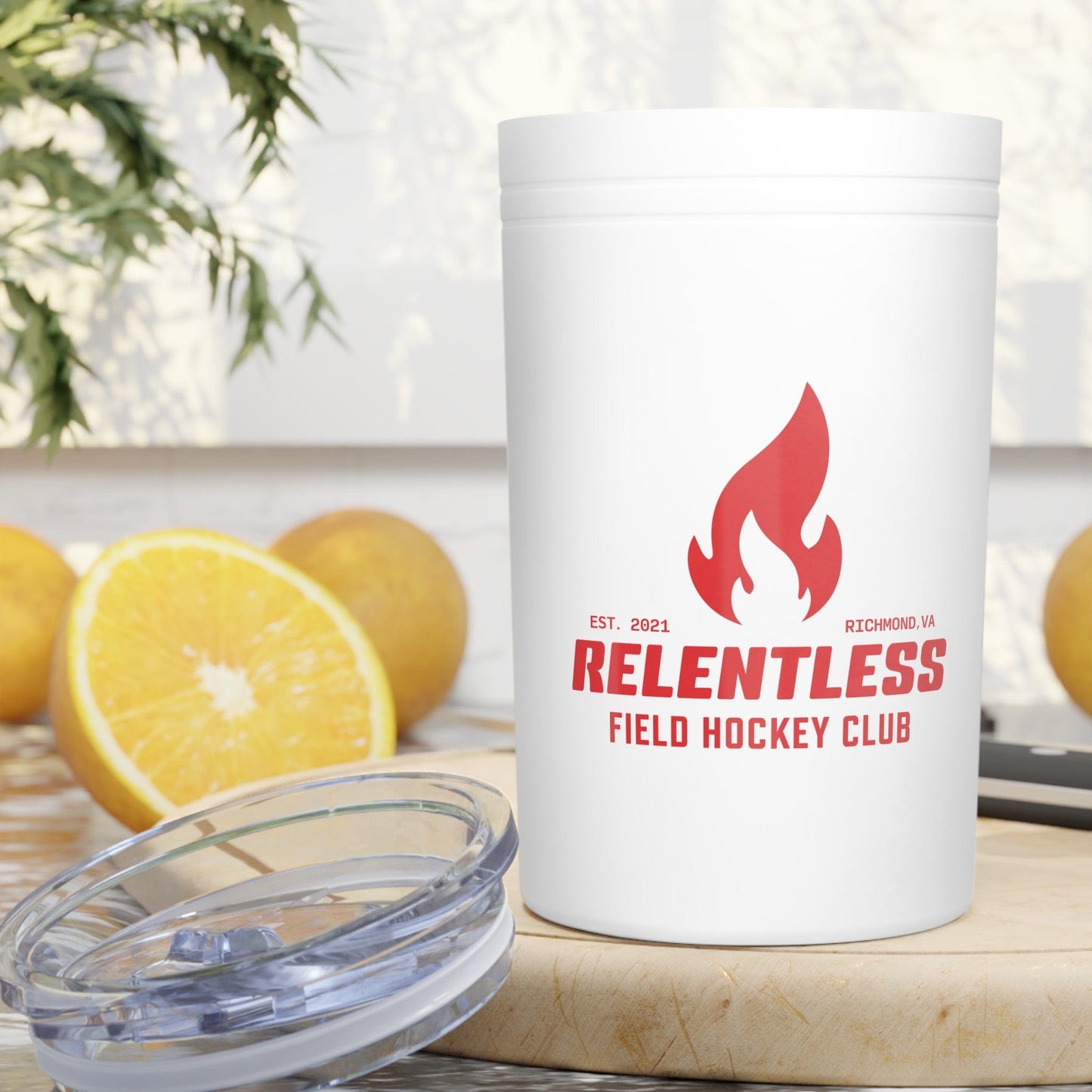 Relentless Field HC Vacuum Insulated Tumbler, 11 oz Signature Lacrosse