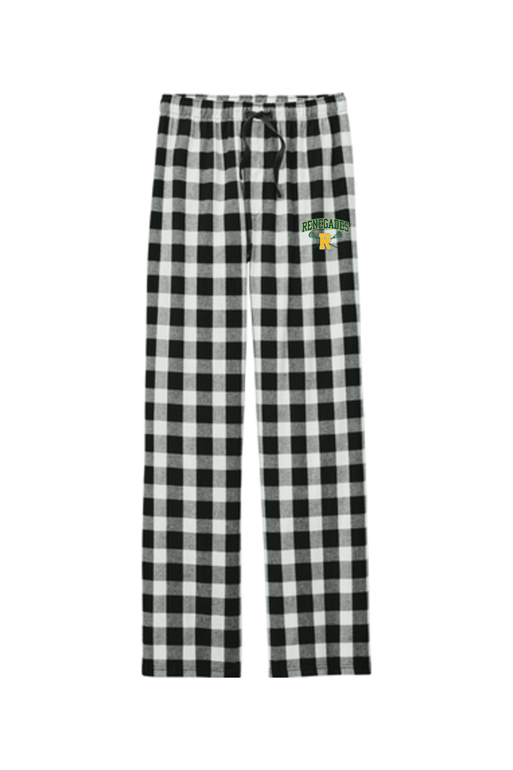 Renegades Lacrosse Adult Men's Flannel Plaid Pants Signature Lacrosse