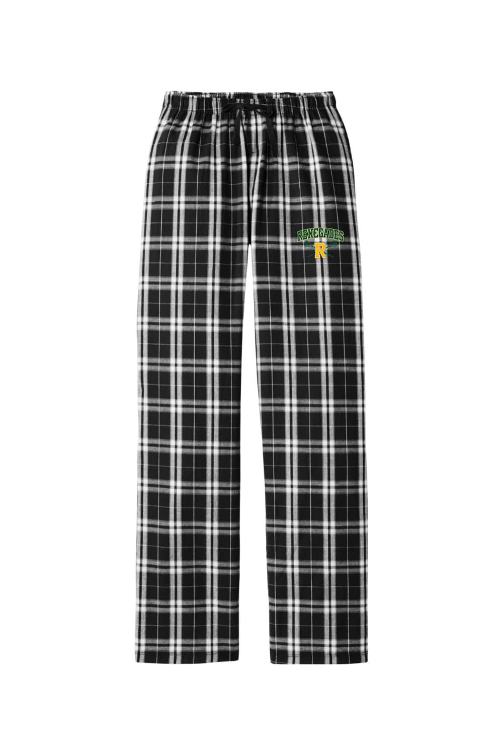 Renegades Lacrosse Adult Women's Flannel Plaid Pants Signature Lacrosse