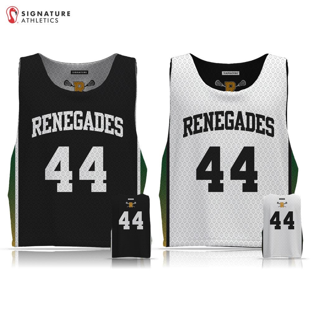 Renegades Youth Lacrosse Men's 4 Piece Player Package (Black Tech Tee) Signature Lacrosse
