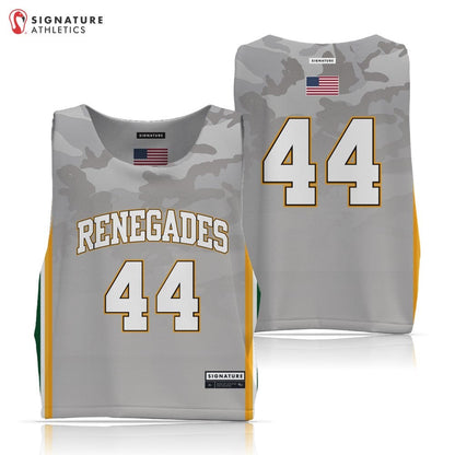 Renegades Youth Lacrosse Men's 4 Piece Player Package (Black Tech Tee 6th-8th Grade) Signature Lacrosse
